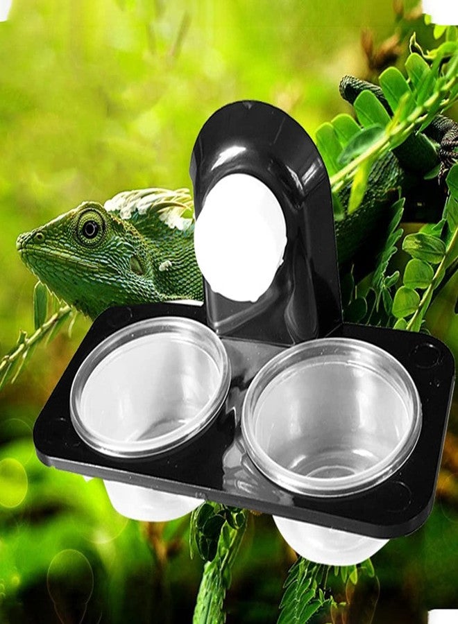 WOLEDOE 1oz Crested Gecko Food Cups, 100Pcs Reptile Plastic Feeding Dish - Image 5